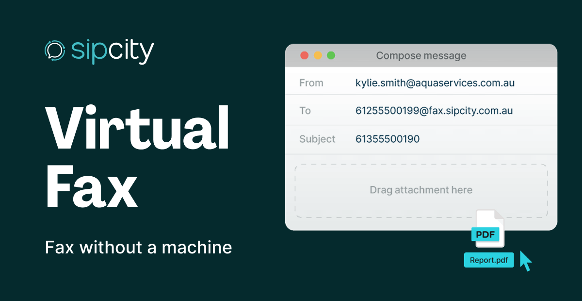 Virtual Fax Numbers for Australia | SIPcity Business Communications